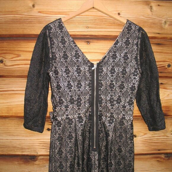 Marc Jacobs Lace Bow Cocktail Mini Dress - Picture 6 of 8